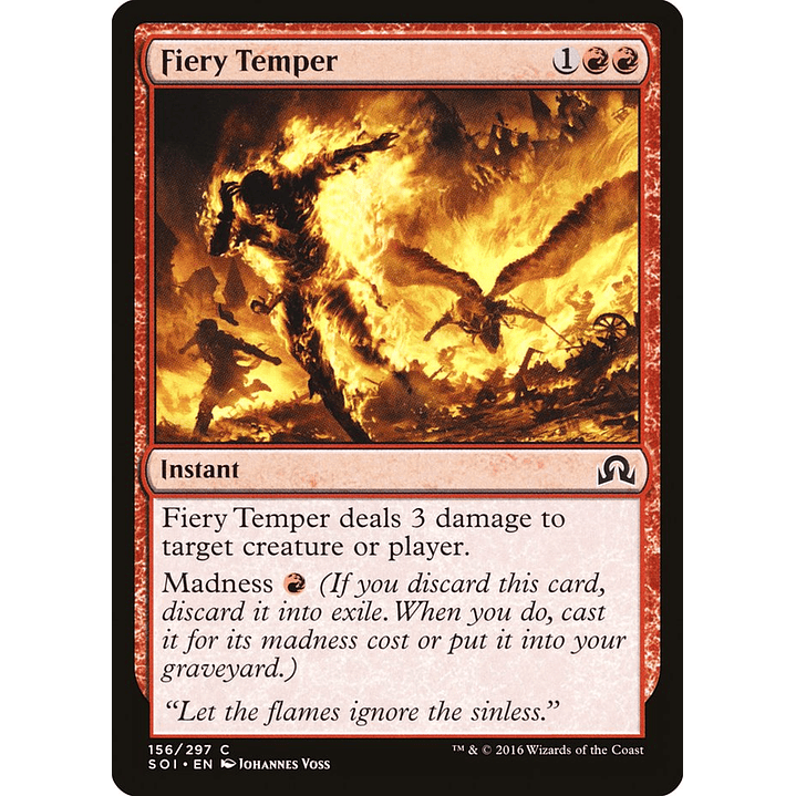 Fiery Temper | Inglés | NM | SOI 1
