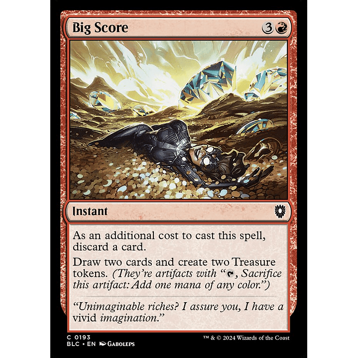 Big Score | Inglés | NM | BLC 1