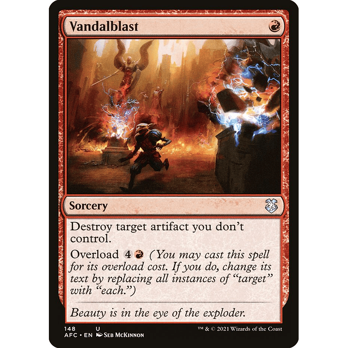 Vandalblast | Inglés | NM | AFC 1