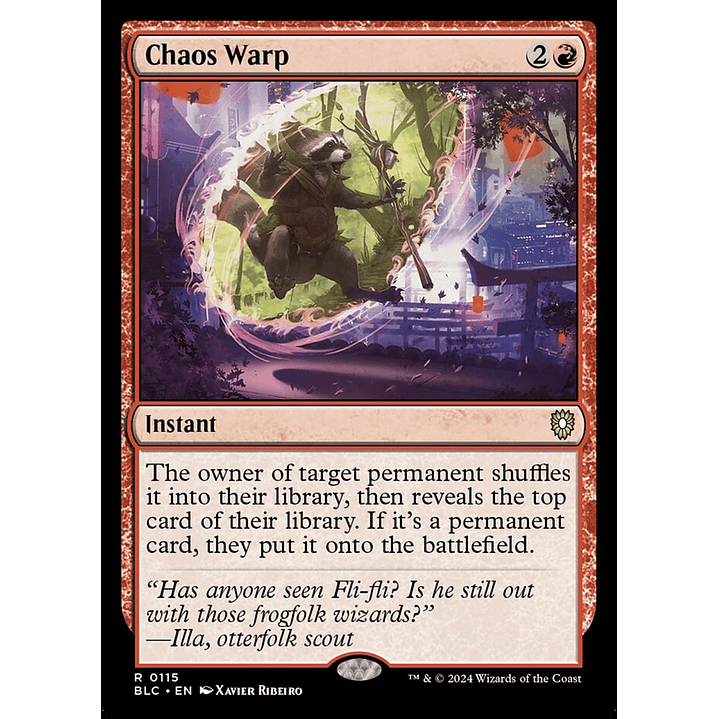 Chaos Warp | Inglés | NM | BLC 1