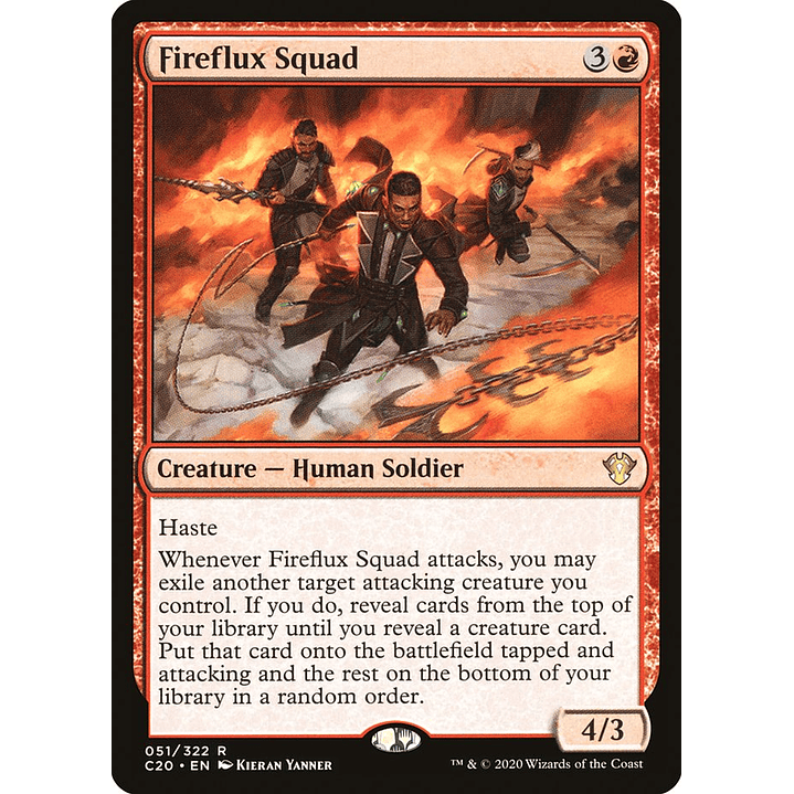 Fireflux Squad | Inglés | NM | C20 1