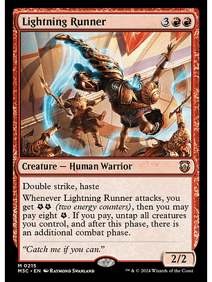 Lightning Runner | Inglés | NM | M3C