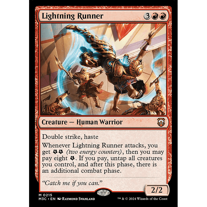 Lightning Runner | Inglés | NM | M3C 1