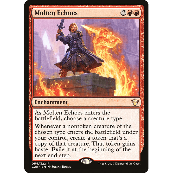 Molten Echoes | Inglés | NM | C20 1