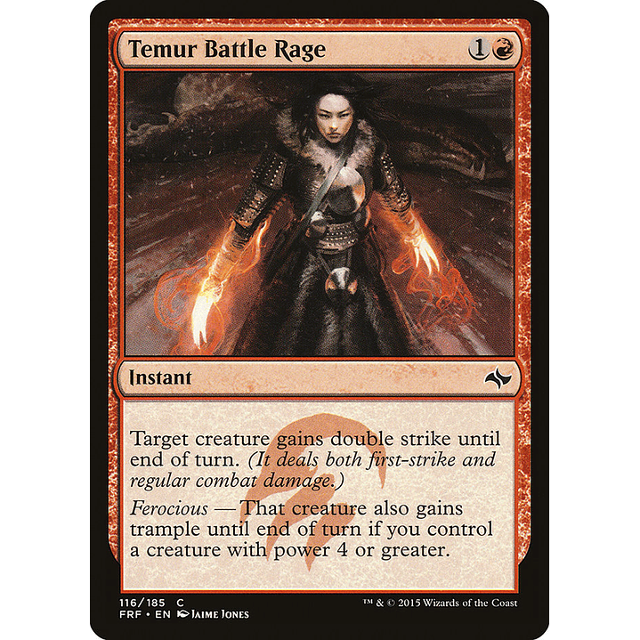 Temur Battle Rage | Español | NM | FRF 1