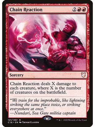 Chain Reaction | Español | NM | C18
