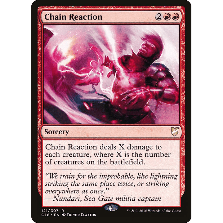 Chain Reaction | Español | NM | C18 1