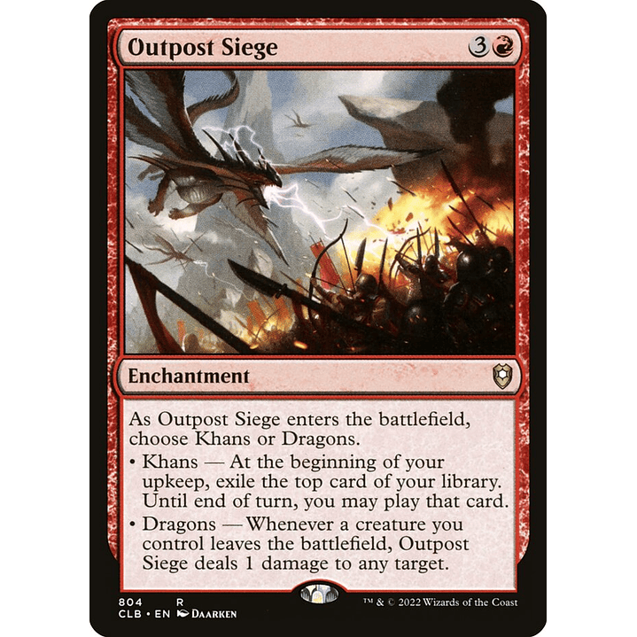 Outpost Siege | Español | NM | CLB 1