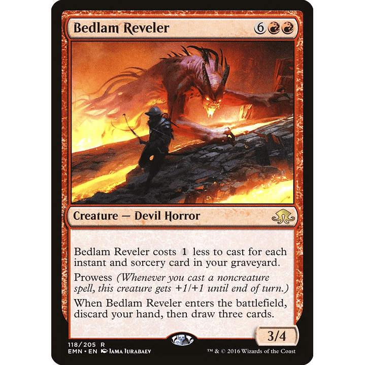 Bedlam Reveler | Español | NM | EMN 1