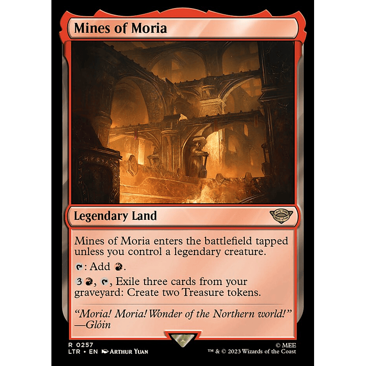 Mines of Moria | Inglés | NM | LTR 1