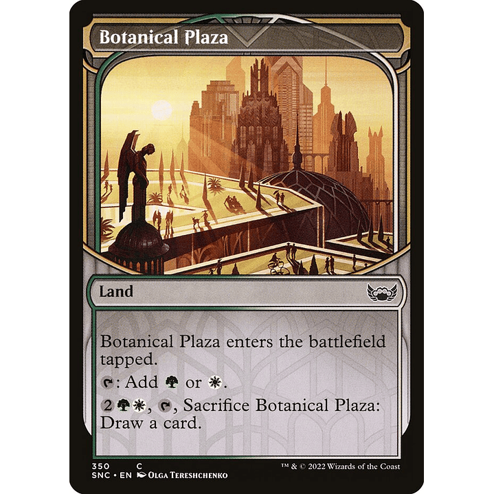Botanical Plaza (Showcase) | Inglés | NM | SNC 1