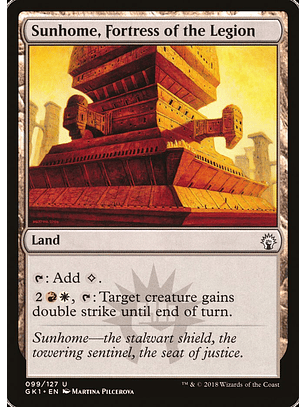Sunhome, Fortress of the Legion | Inglés | NM | GK1