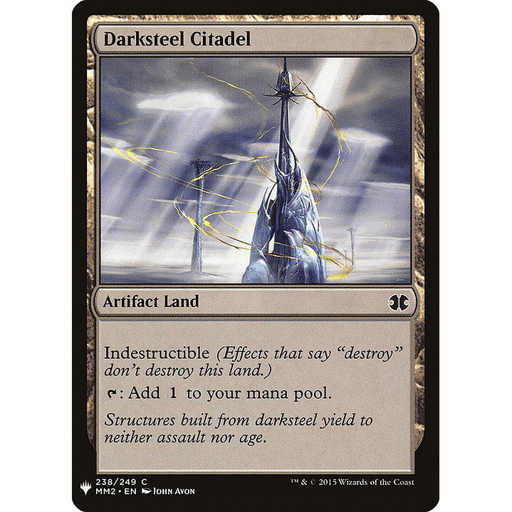 Darksteel Citadel | Inglés | NM | PLST 1