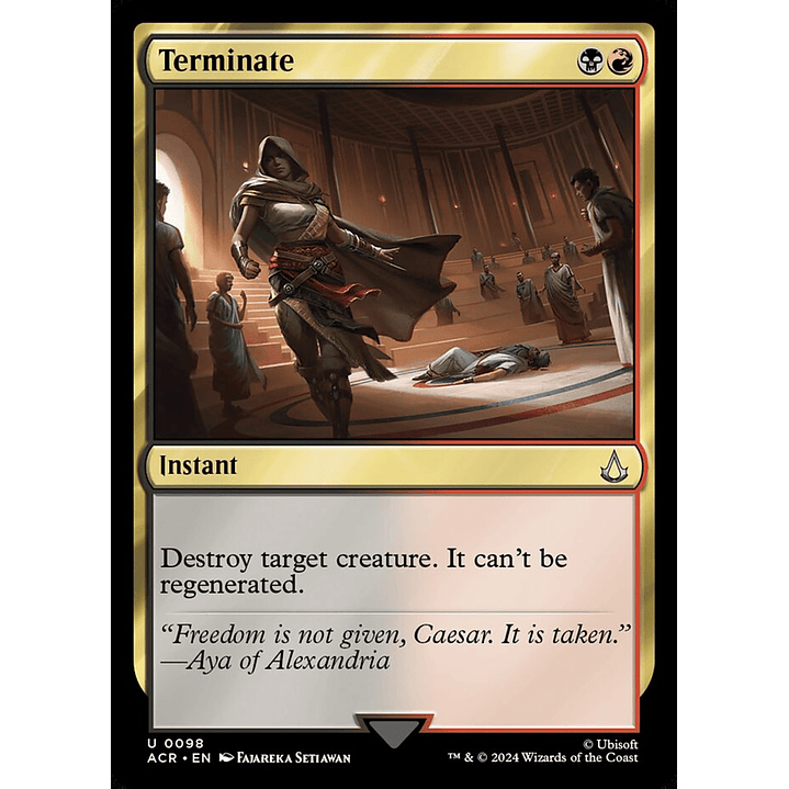 Terminate (foil) | Inglés | NM | ACR 1