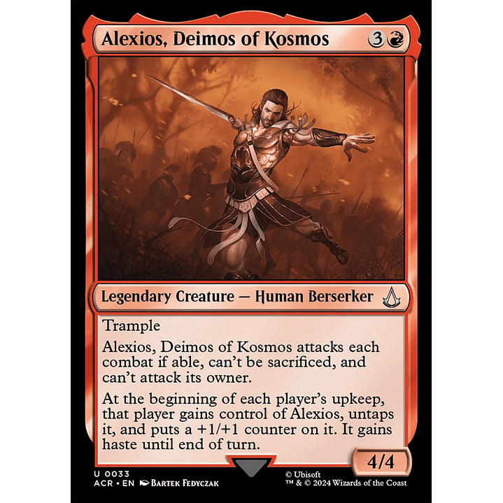 Alexios, Deimos of Kosmos | Español | NM | ACR 1