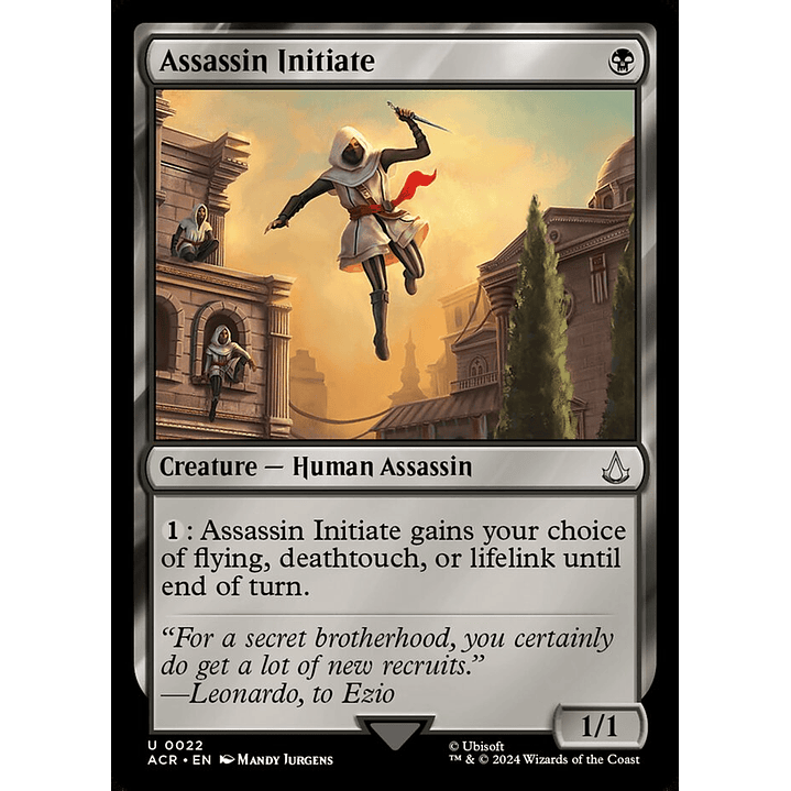Assassin Initiate | Inglés | NM | ACR 1