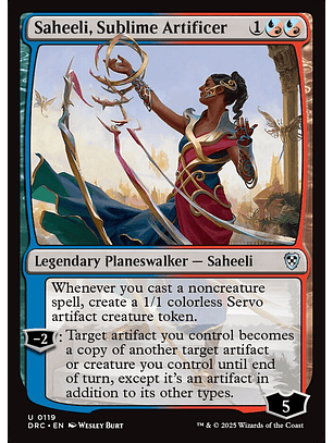 Saheeli, Sublime Artificer | Inglés | NM | DRC