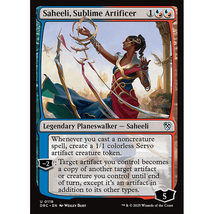 Saheeli, Sublime Artificer | Inglés | NM | DRC 1