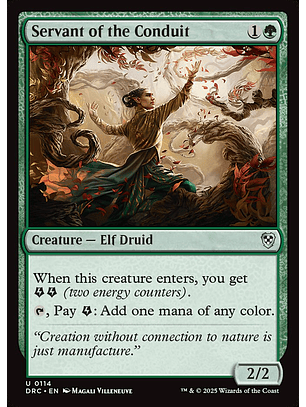 Servant of the Conduit | Inglés | NM | DRC