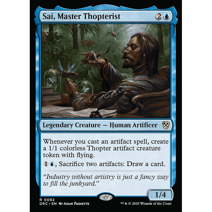 Sai, Master Thopterist | Inglés | NM | DRC 1
