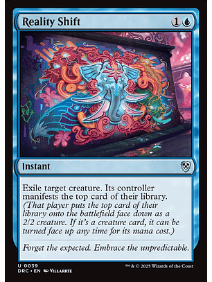 Reality Shift | Inglés | NM | DRC