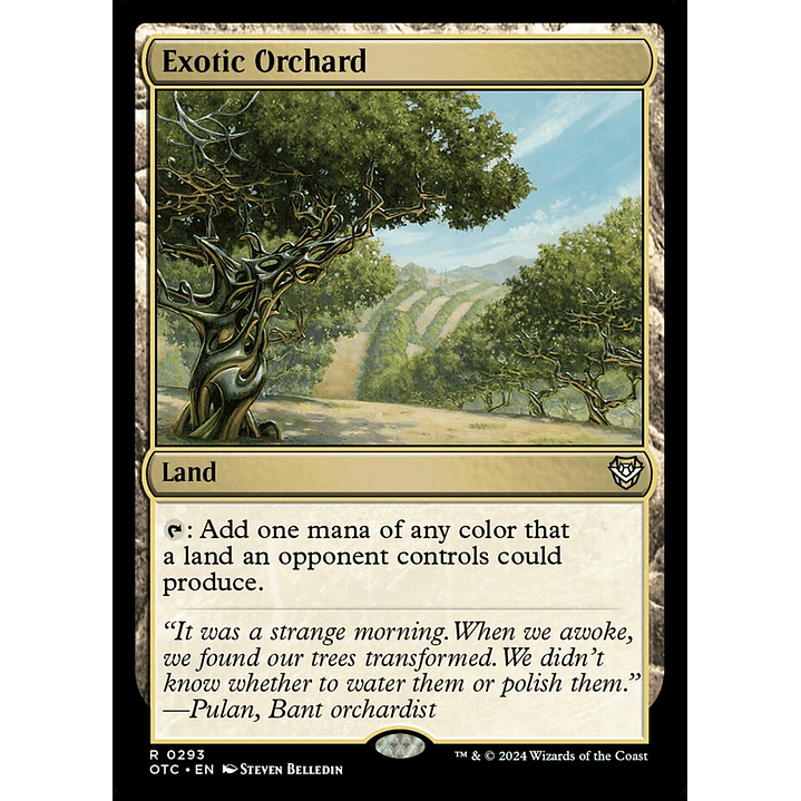 Exotic Orchard | Inglés | NM | OTC 1