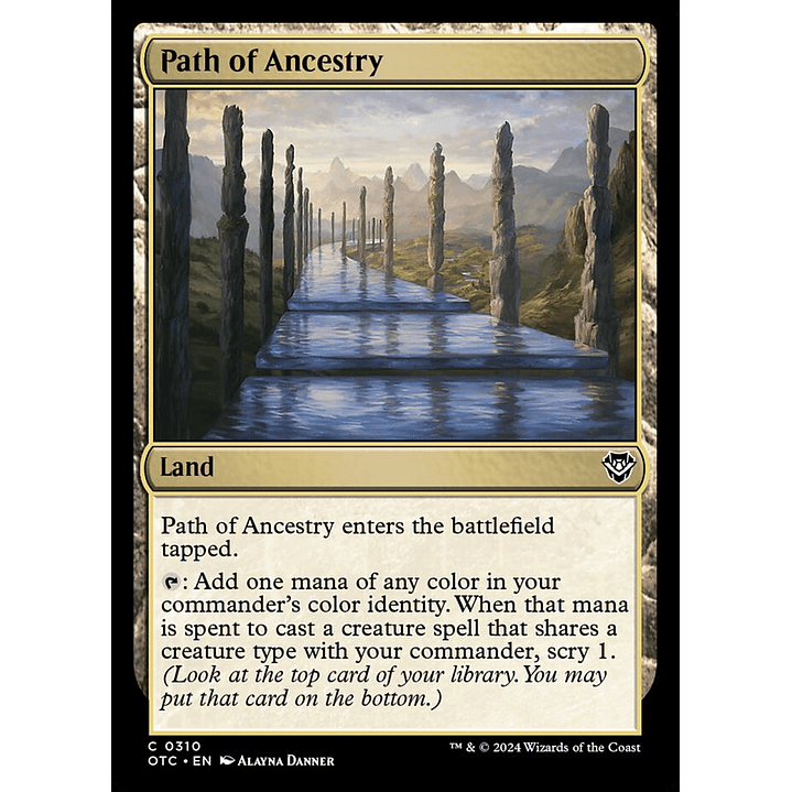 Path of Ancestry | Inglés | NM | OTC 1