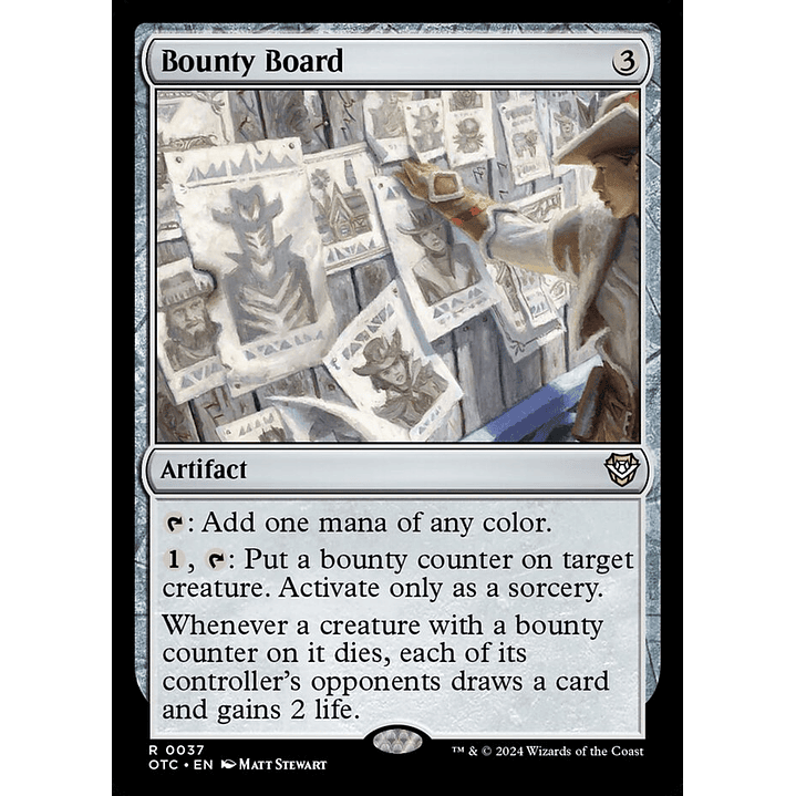 Bounty Board | Inglés | NM | OTC 1