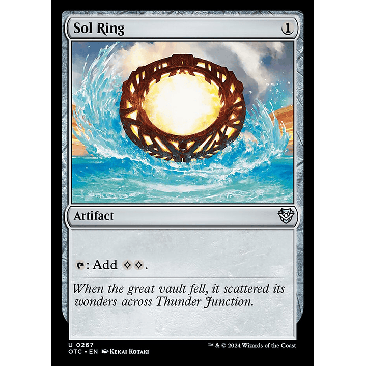 Sol Ring | Inglés | NM | OTC 1