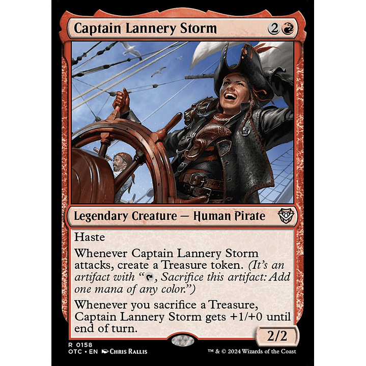 Captain Lannery Storm | Inglés | NM | OTC 1