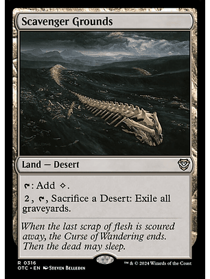 Scavenger Grounds | Español | NM | OTC