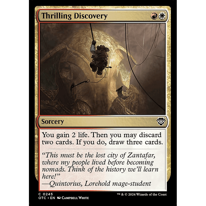 Thrilling Discovery | Español | NM | OTC 1