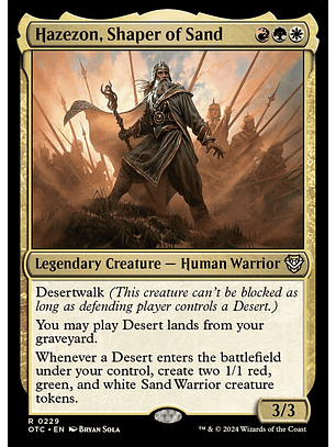 Hazezon, Shaper of Sand | Español | NM | OTC