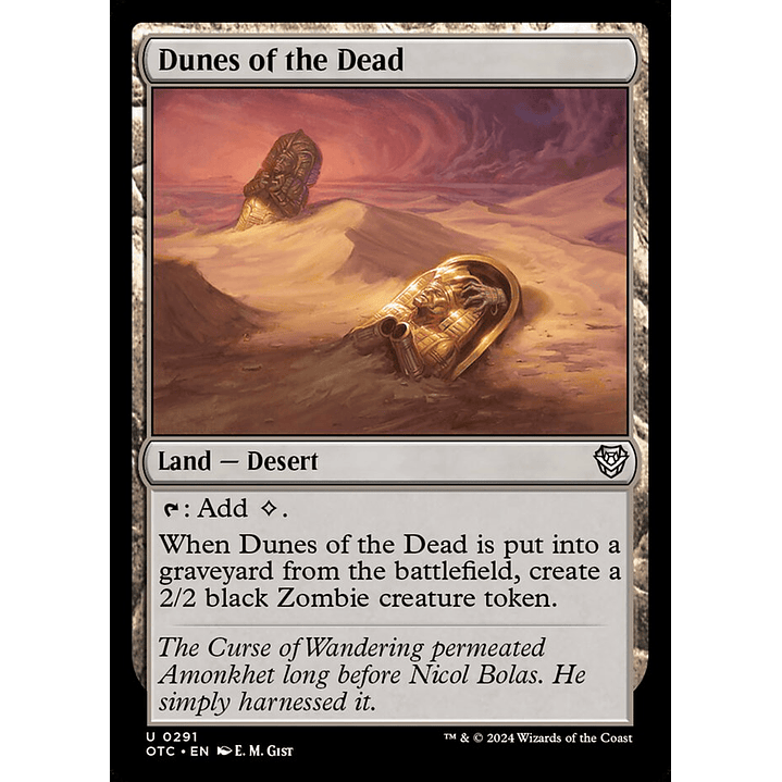 Dunes of the Dead | Español | NM | OTC 1