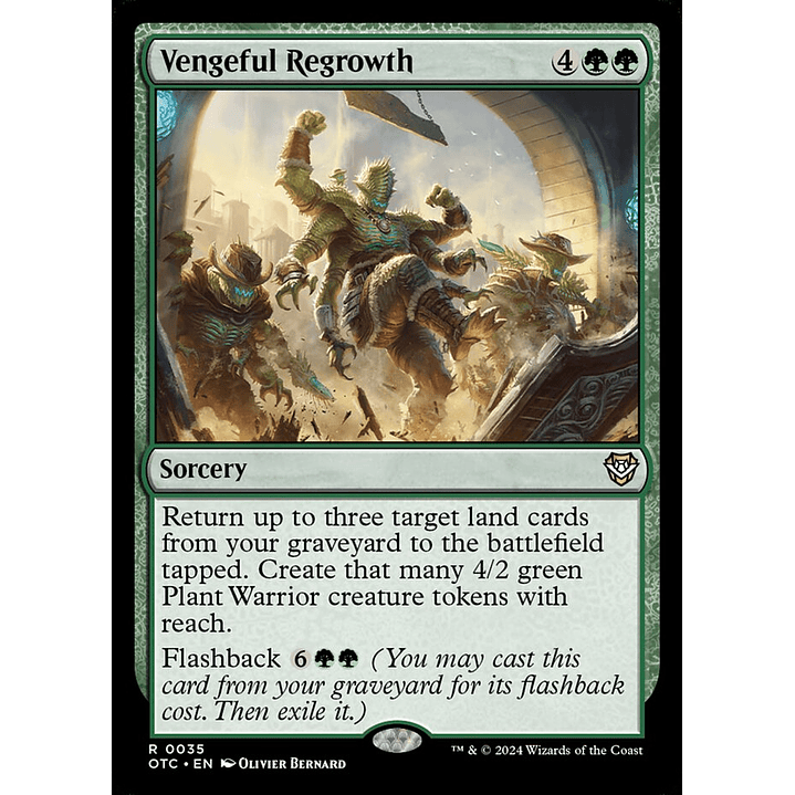 Vengeful Regrowth | Español | NM | OTC 1