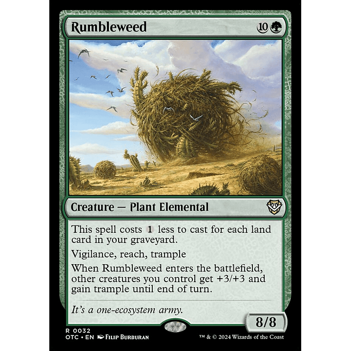 Rumbleweed | Español | NM | OTC 1