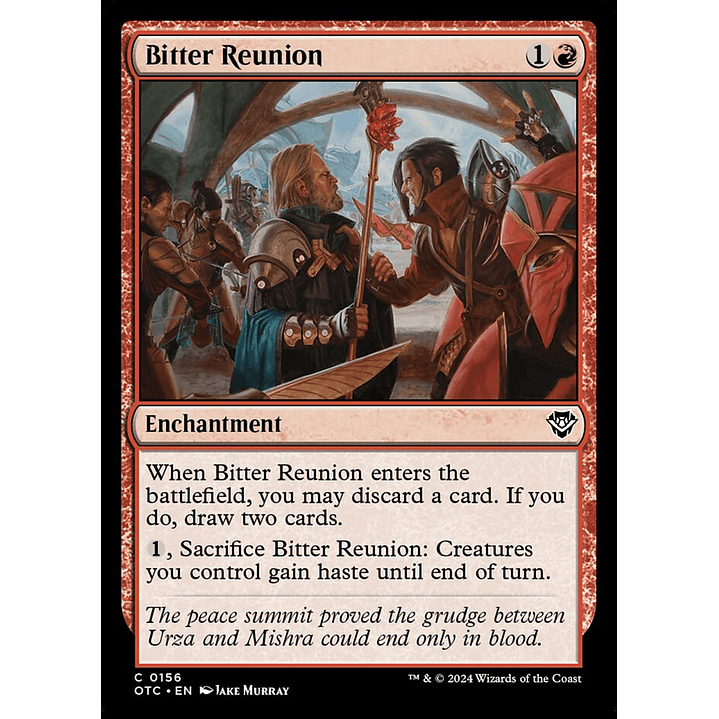 Bitter Reunion | Español | NM | OTC 1