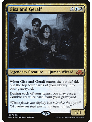 Gisa and Geralf | Español | NM | EMN