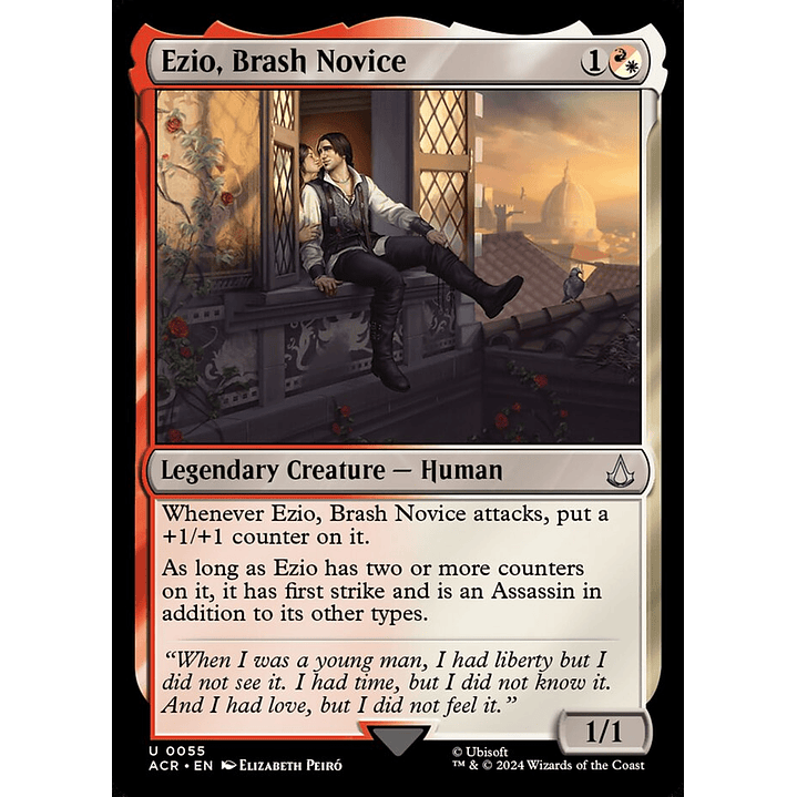 Ezio, Brash Novice (foil) | Inglés | NM | ACR 1