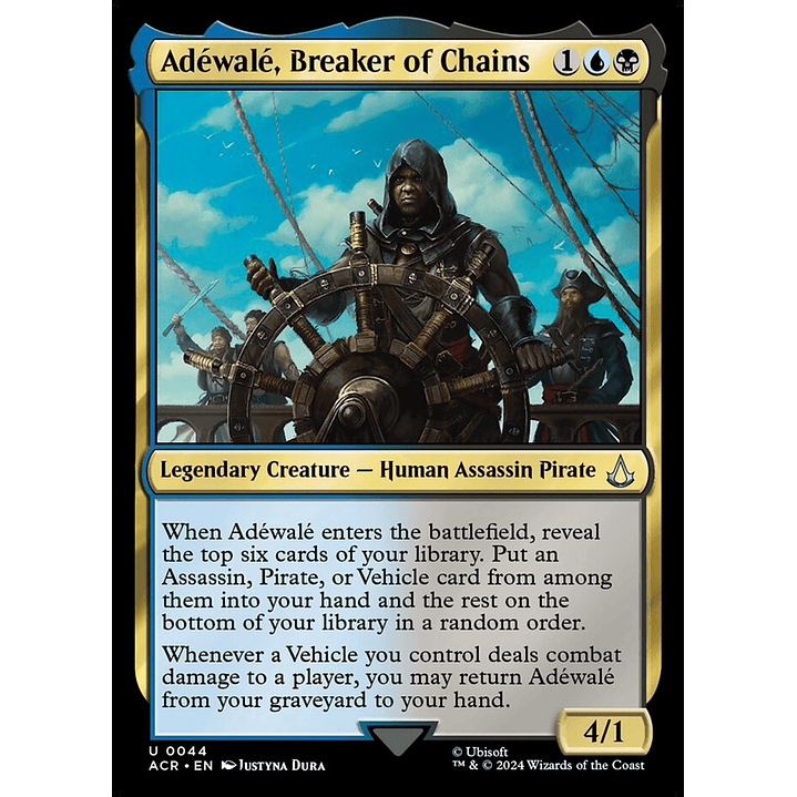 Adéwalé, Breaker of Chains | Inglés | NM | ACR 1