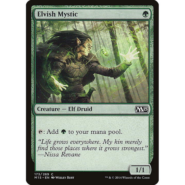 Elvish Mystic | Español | NM | M15 1
