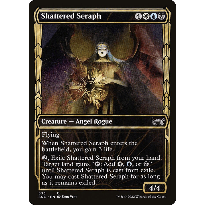Shattered Seraph (Showcase foil) | Español | NM | SNC 1