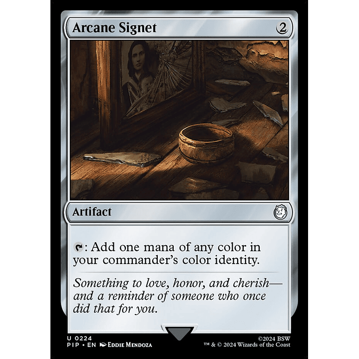 Arcane Signet | Español | NM | PIP 1