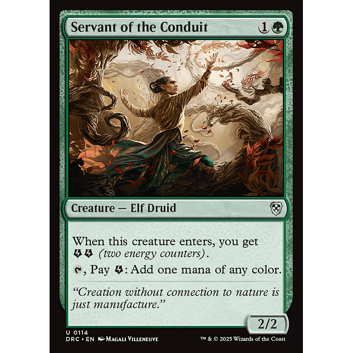 Servant of the Conduit | Inglés | NM | DRC 1