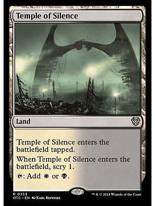 Temple of Silence | Inglés | NM | OTC