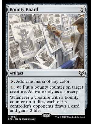 Bounty Board | Inglés | NM | OTC