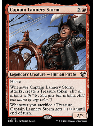 Captain Lannery Storm | Inglés | NM | OTC