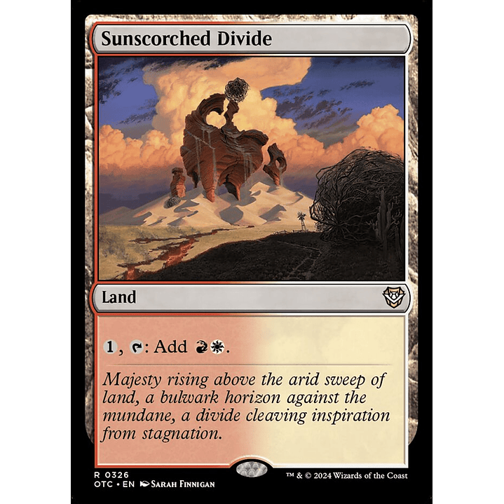 Sunscorched Divide | Español | NM | OTC 1
