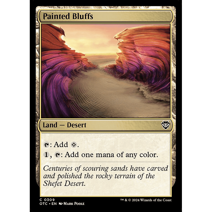 Painted Bluffs | Español | NM | OTC 1