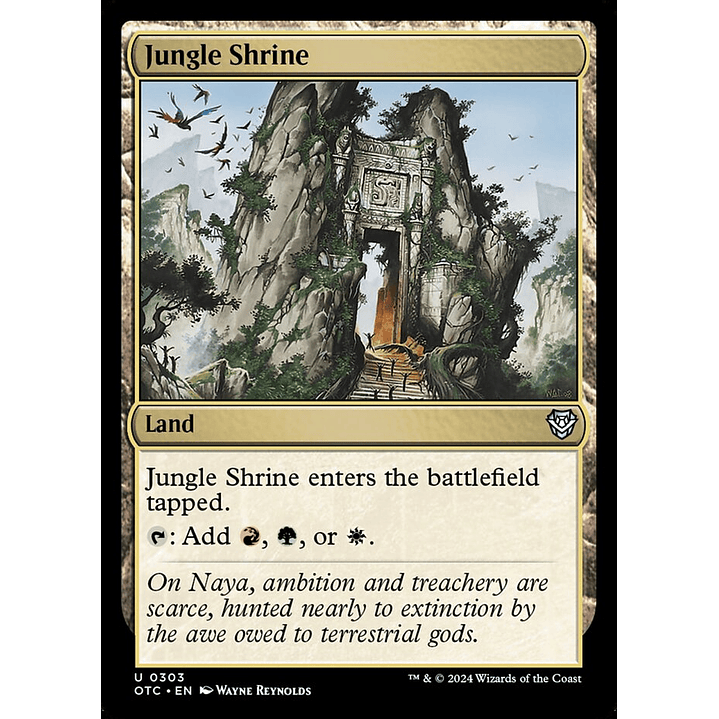 Jungle Shrine | Español | NM | OTC 1